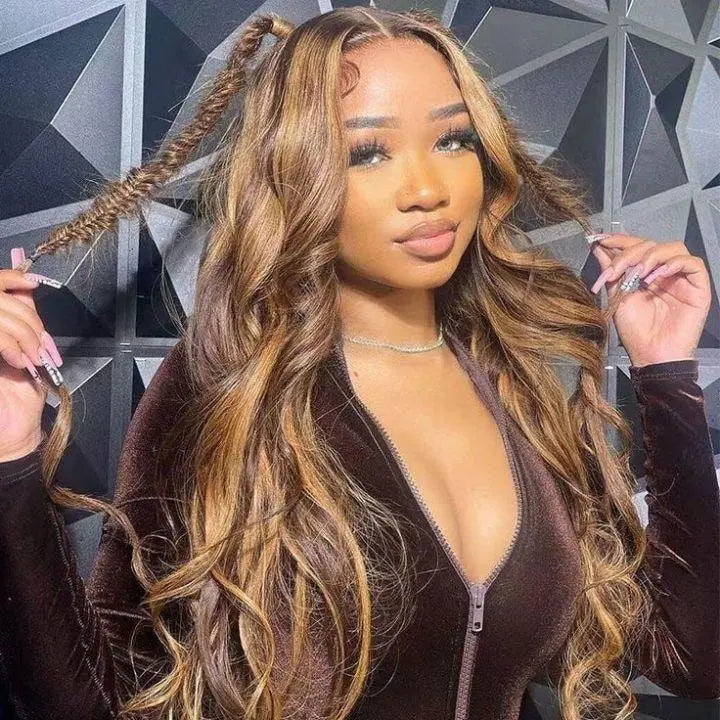Urody 220% Density Curly Human Hair Wigs - HD Transparent 13X6 Lace Front for a Natural Look