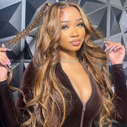 Urody 220% Density Curly Human Hair Wigs - HD Transparent 13X6 Lace Front for a Natural Look