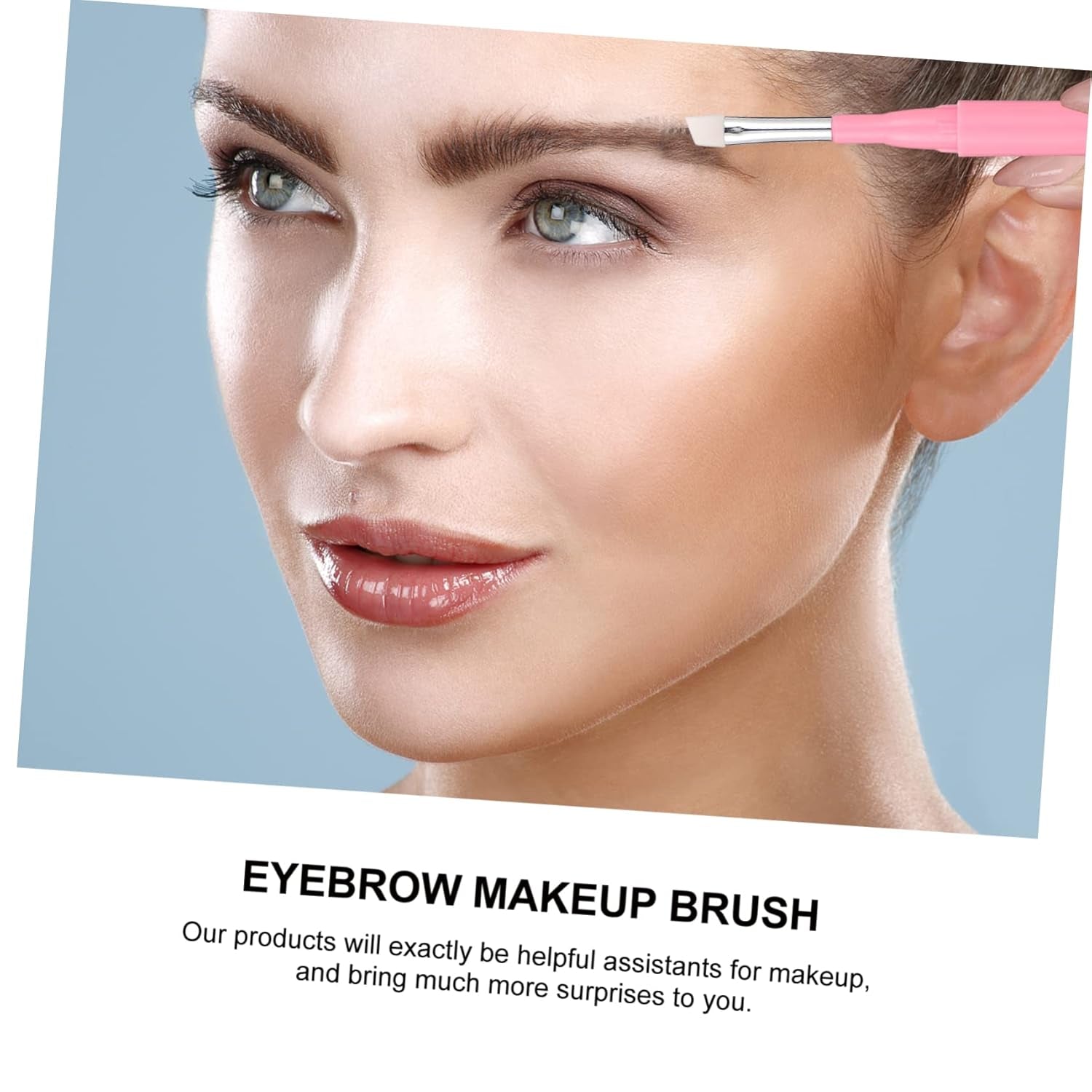 Transform Your Makeup Routine with 6Pcs Multi-Use Silicone Makeup Brushes - Perfect for Eyebrow, Lip, and Eye Applications!