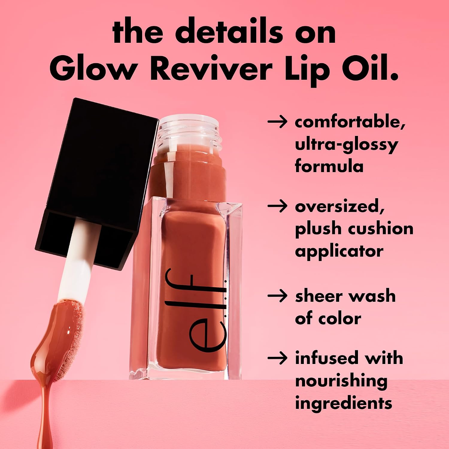 Glow Reviver Lip Oil, Red Delicious