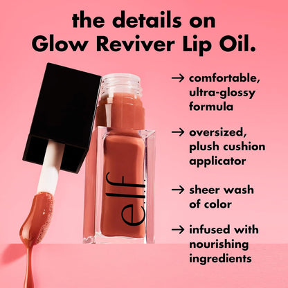 Glow Reviver Lip Oil, Red Delicious