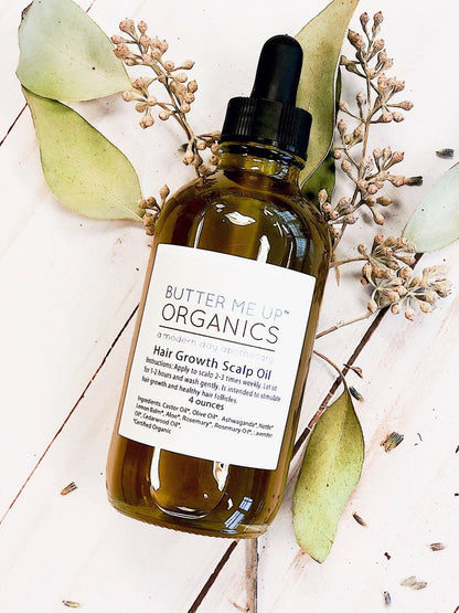 Organic Scalp Treatment / Scalp Oil / Hair Growth / Organic Hair Oil /