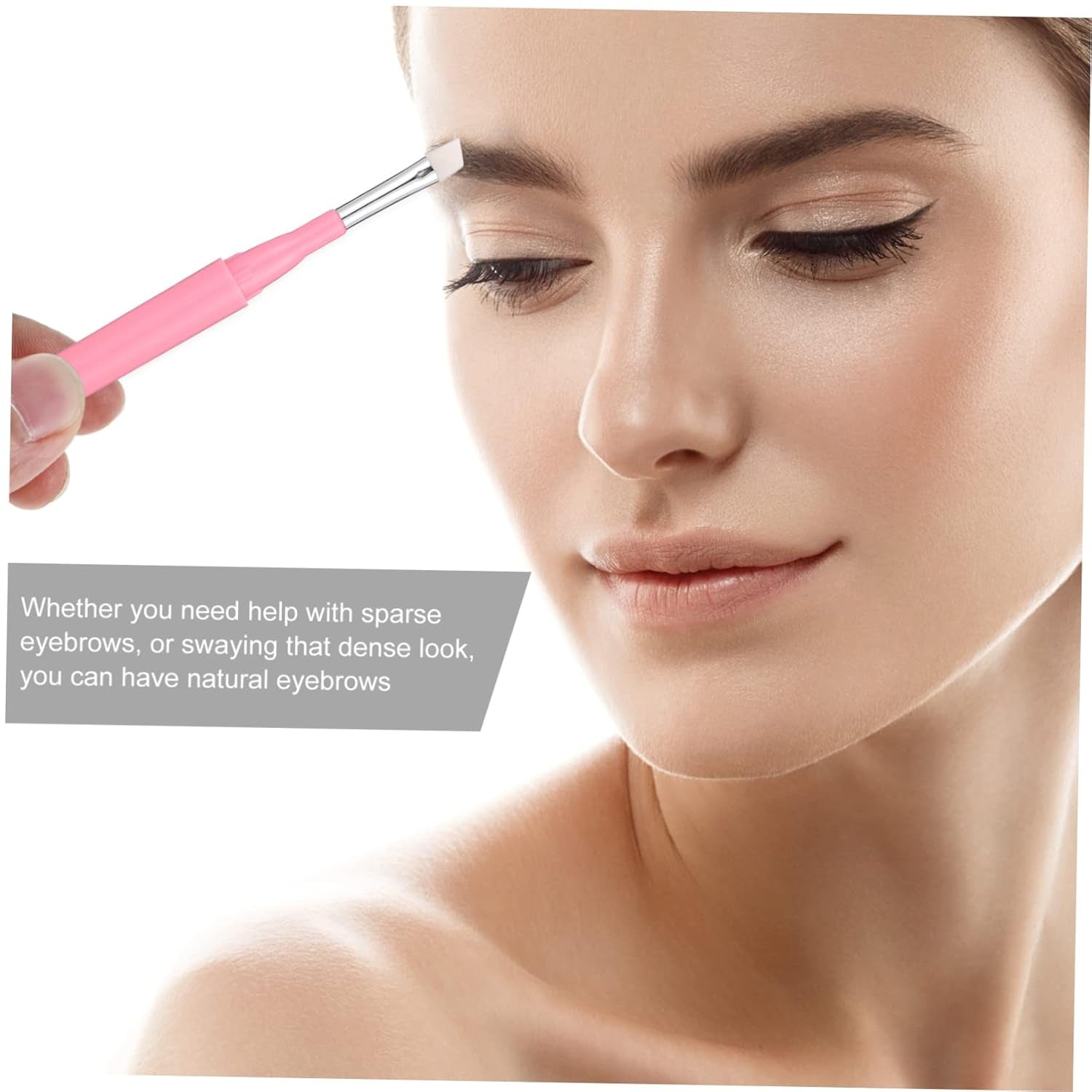 Transform Your Makeup Routine with 6Pcs Multi-Use Silicone Makeup Brushes - Perfect for Eyebrow, Lip, and Eye Applications!